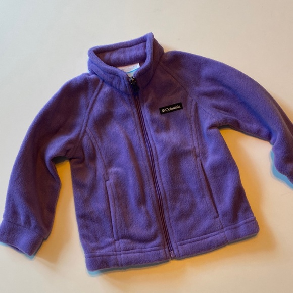 Columbia Violet Fleece Jacket - Picture 1 of 1